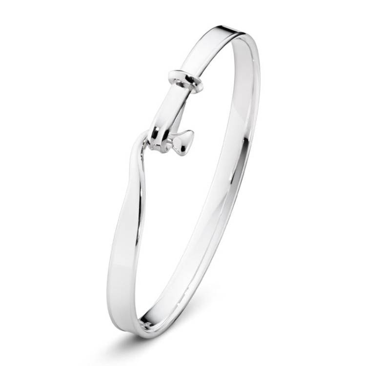 Georg Jensen Torun Sterling Silver Bangle - XL