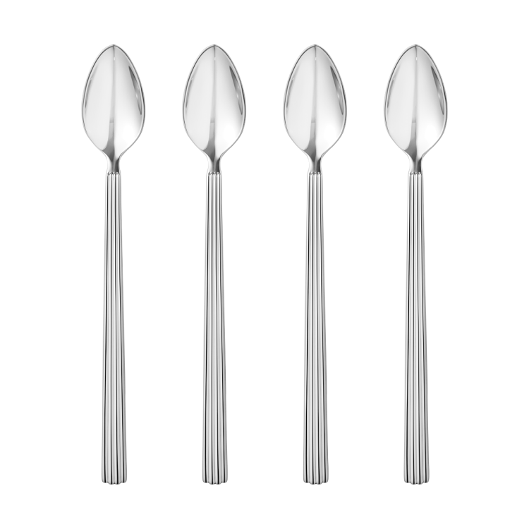Georg Jensen Bernadotte Stainless Steel Long Spoon Giftbox - TITLE
