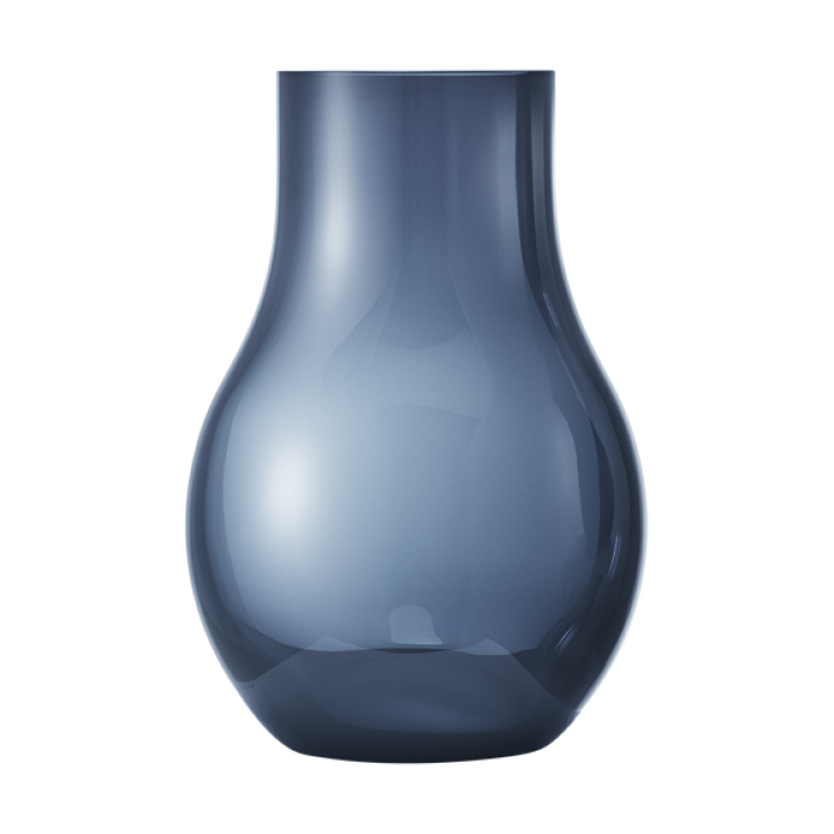 Georg Jensen Cafu Small Glass Vase - TITLE Silver