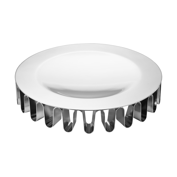 Georg Jensen Frequency Stainless Steel Centrepiece - TITLE