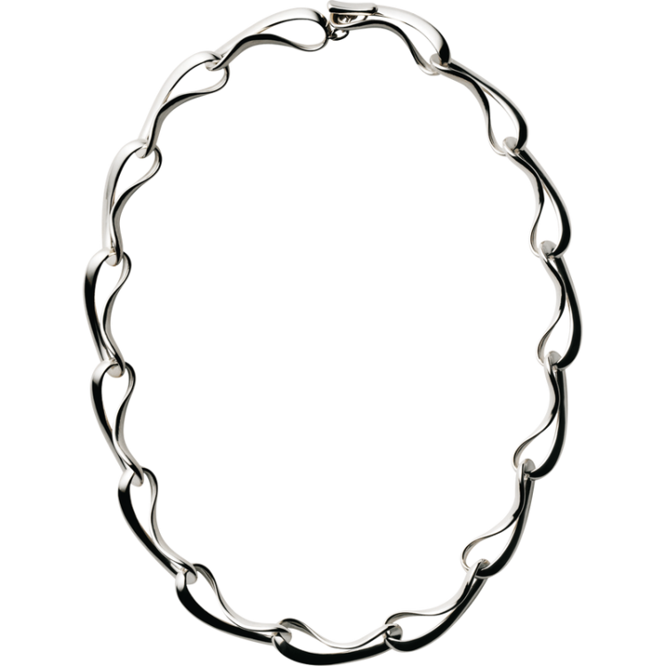 Georg Jensen Infinity Sterling Silver Necklace - TITLE Silver
