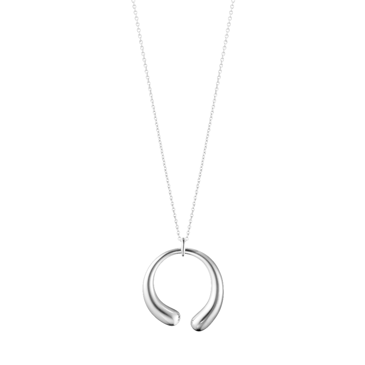 Georg Jensen Mercy Sterling Silver Large Necklace - Silver