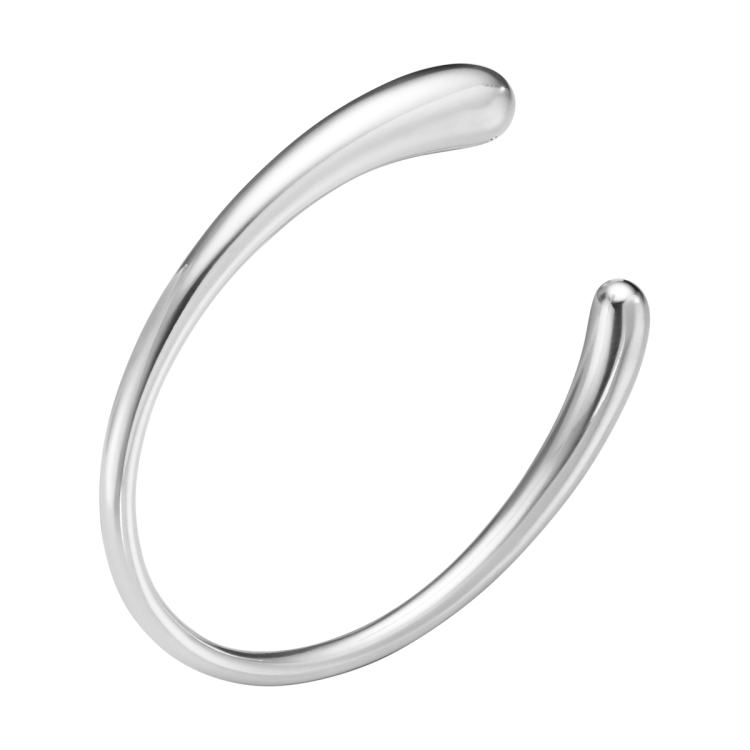 Georg Jensen Mercy Sterling Silver Torc Bangle - L