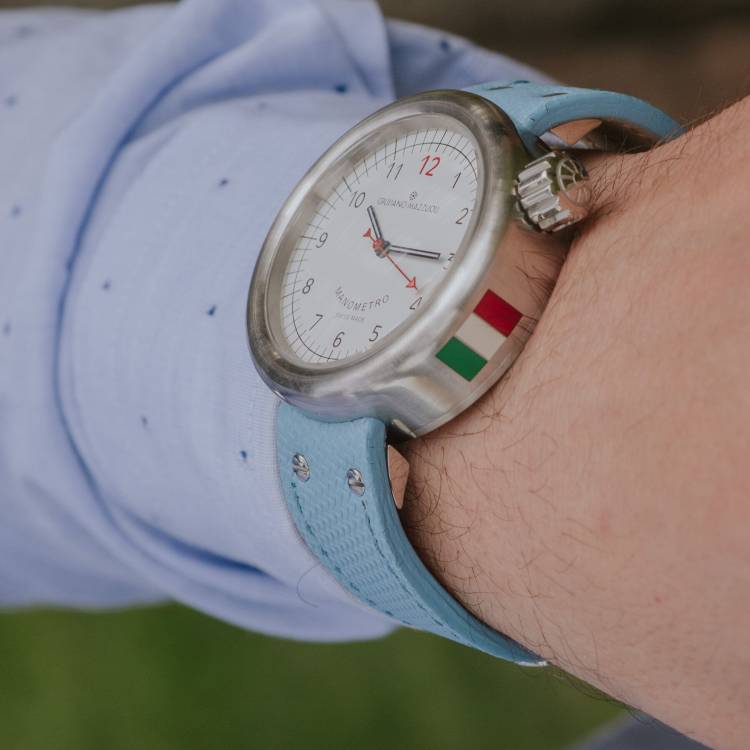 Giuliano Mazzuoli Watch Manometro Italia Rinuova White Limited Edition - White