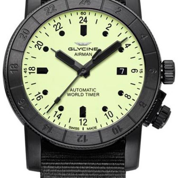 Glycine Watch Airman - Yellow