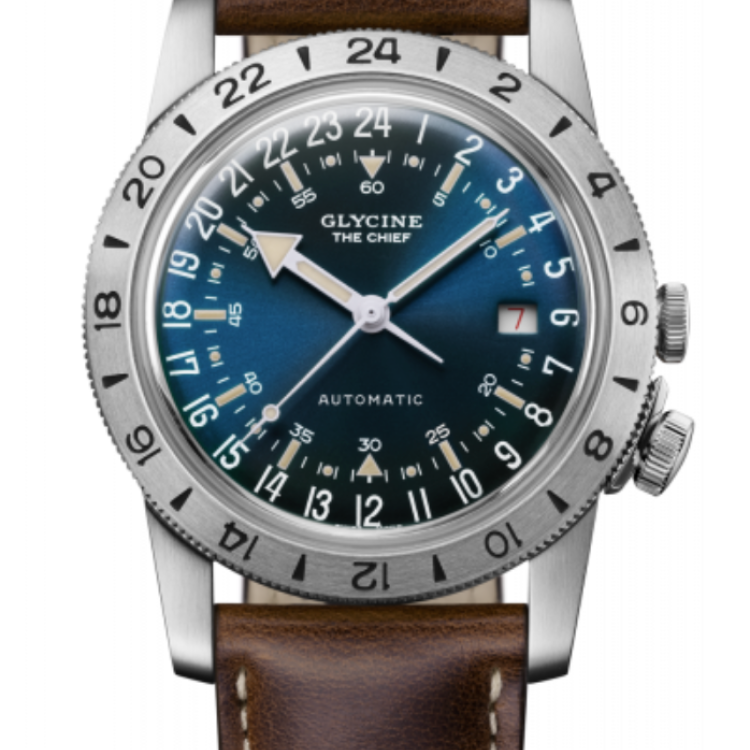 Glycine Watch Airman The Chief - Black