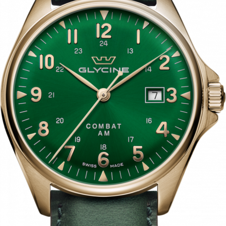 Glycine Watch Combat Mens - Green