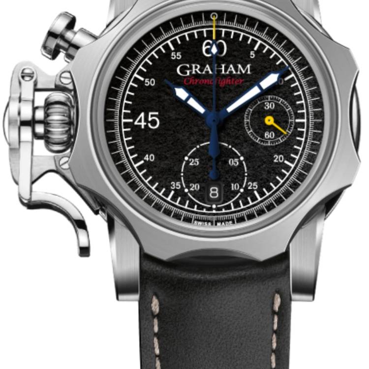 Graham Watch Chronofighter Vintage Bolt Limited Edition - Option1 Value Black