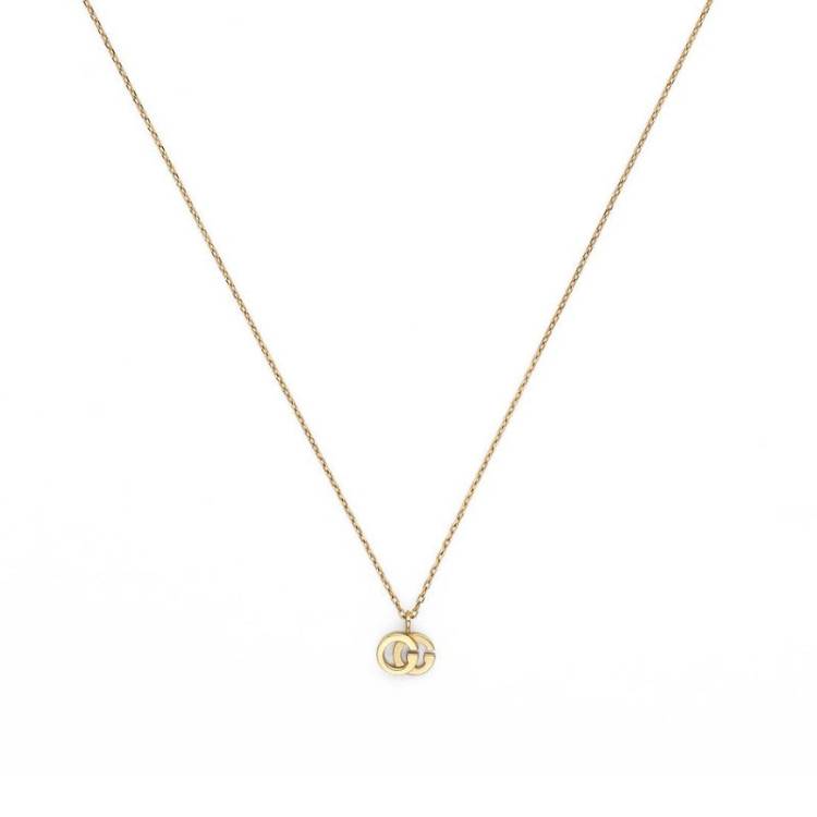 Gucci GG Running 18ct Yellow Gold Pendant Necklace