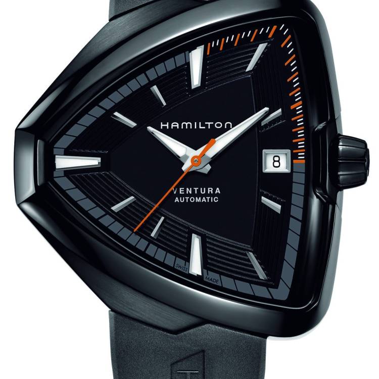 Hamilton Watch Ventura Elvis80 Auto - Black