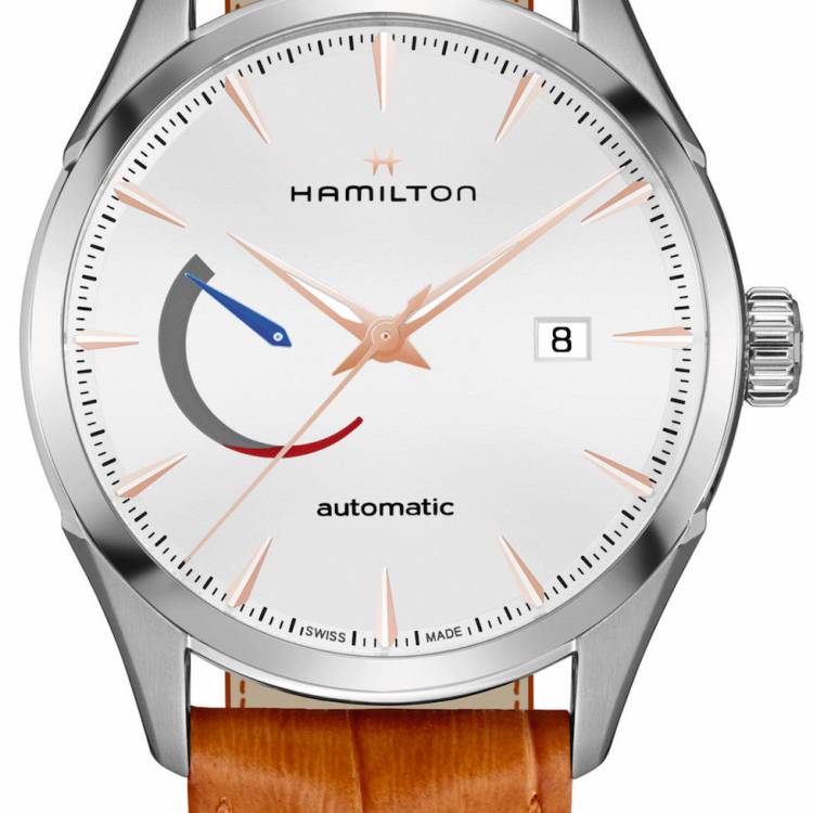 Hamilton Watch Jazzmaster Power Reserve - white