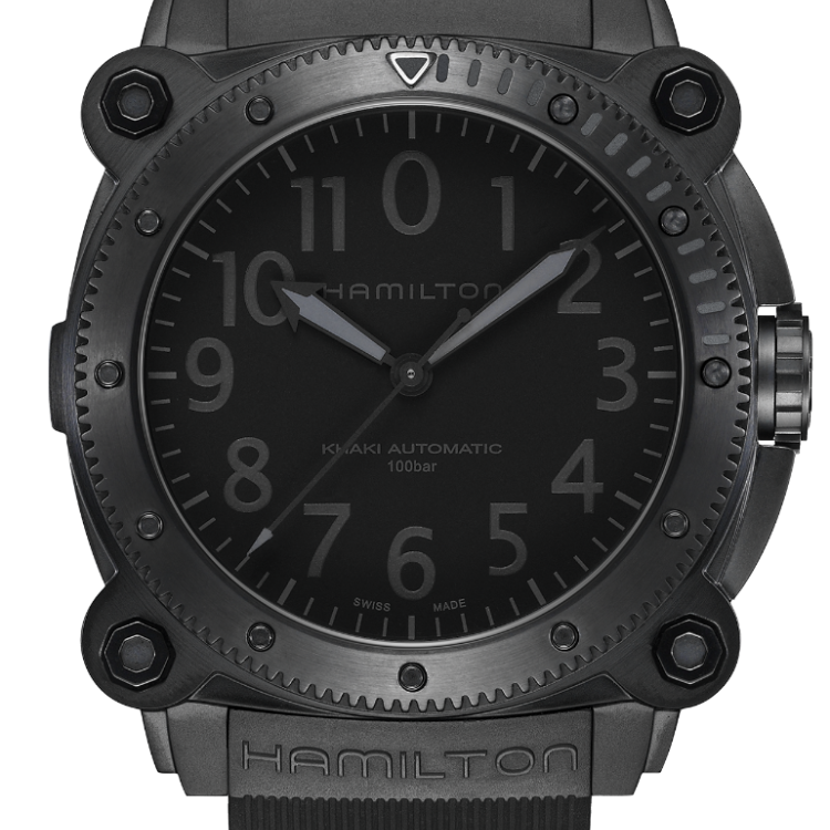 Hamilton Watch Khaki Navy BelowZero Auto Titanium