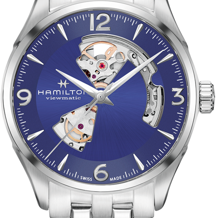 Hamilton Watch Jazzmaster Open Heart Mens
