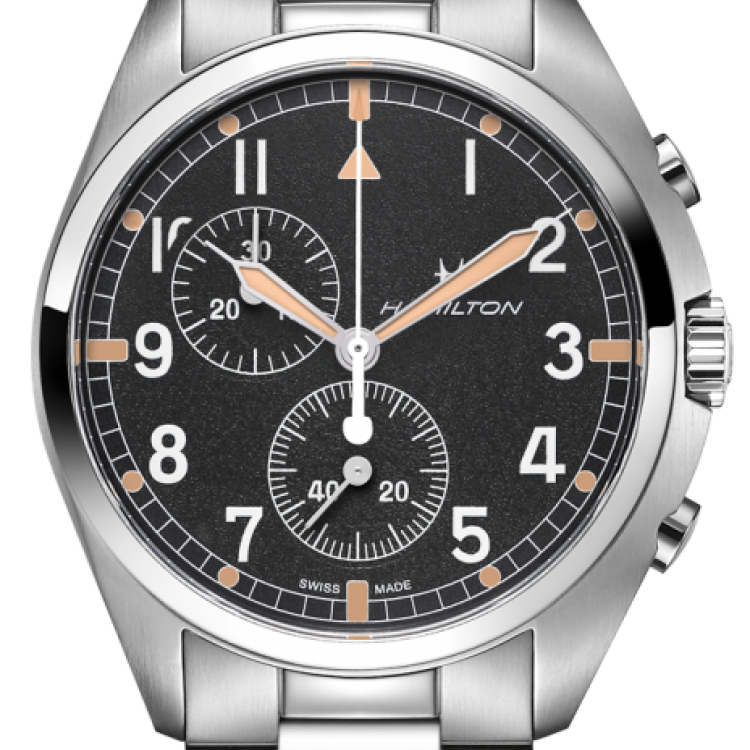 Hamilton Watch Khaki Aviation Pilot Pioneer Chrono Quartz