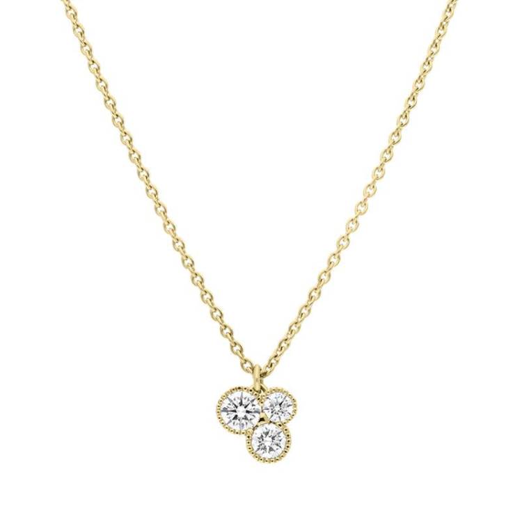 Hans D. Krieger 18ct Yellow Gold 0.44ct Diamond Necklace