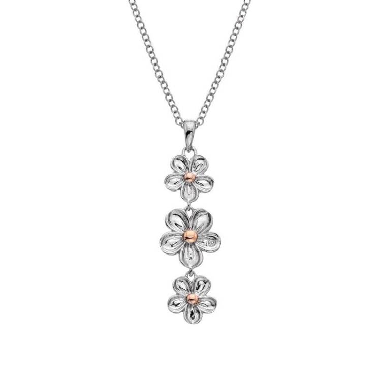 Hot Diamonds Forget Me Not Sterling Silver Pendant
