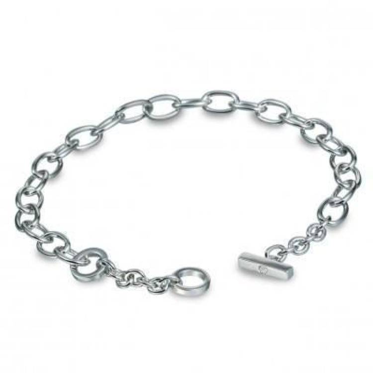 Hot Diamonds Carriers Sterling Silver Bracelet - TITLE Silver
