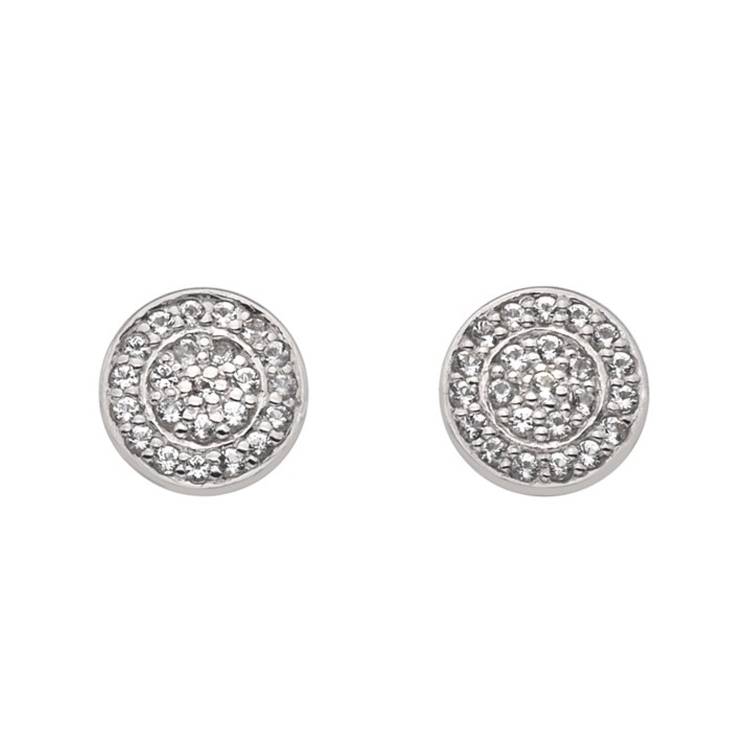 Hot Diamonds Engaging Sterling Silver Earrings - Silver