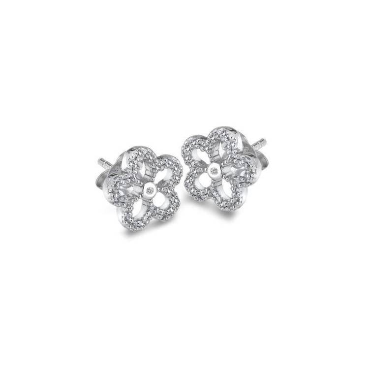 Hot Diamonds Gentle Sterling Silver Earrings D - Silver