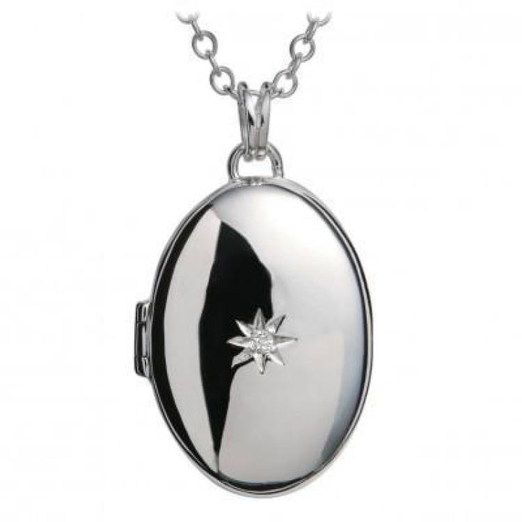 Hot Diamonds Just Add Love Sterling Silver Inheritance Locket - TITLE Silver