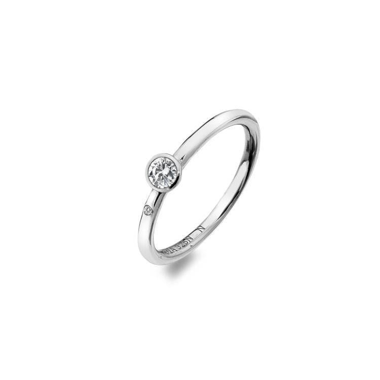 Hot Diamonds Tender White Topaz Solitaire Ring - N