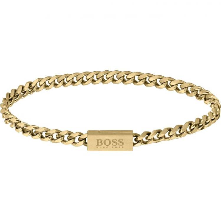 Boss Jewellery Gold Tone Chain Bracelet - Gold