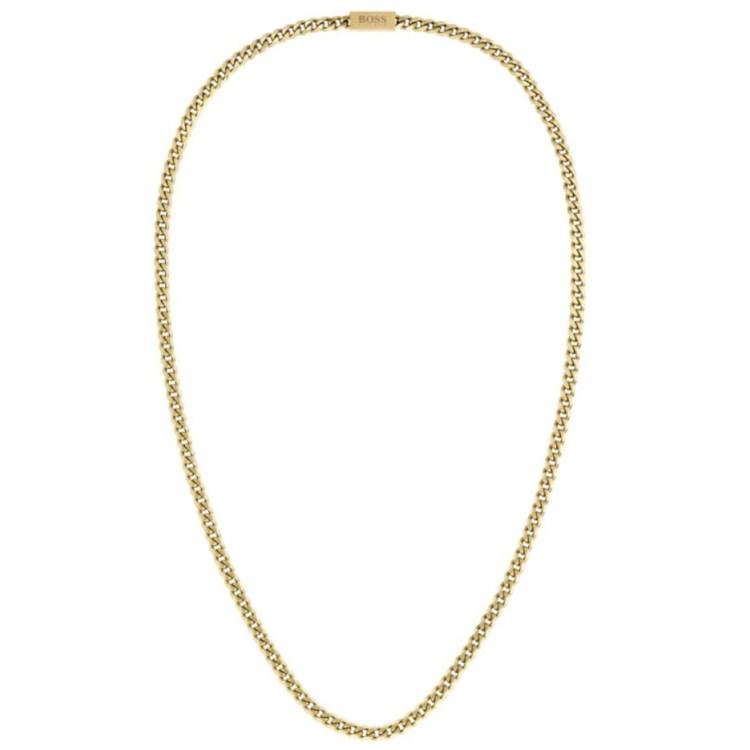 Boss Jewellery Gold Tone Chain Necklace - Gold