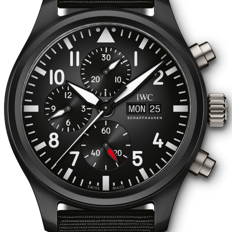 IWC Watch Pilots Chronograph Top Gun
