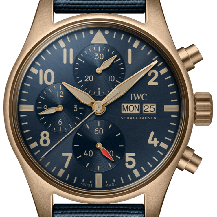 IWC Watch Pilots Chronograph 41 Bronze