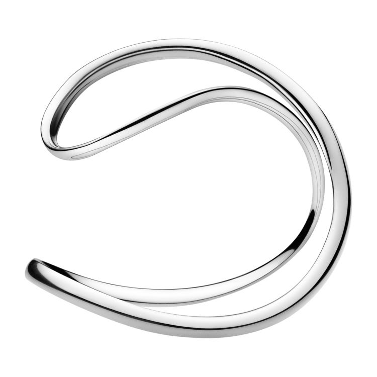Georg Jensen Infinity Sterling Silver Bangle - L