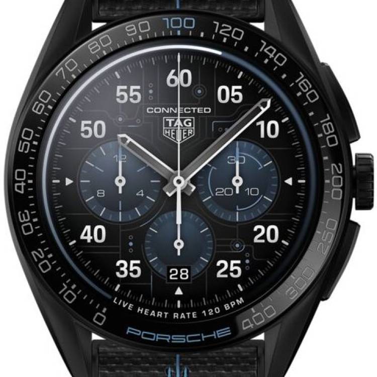 TAG Heuer Watch Connected Calibre E4 45 Porsche Edition - Black