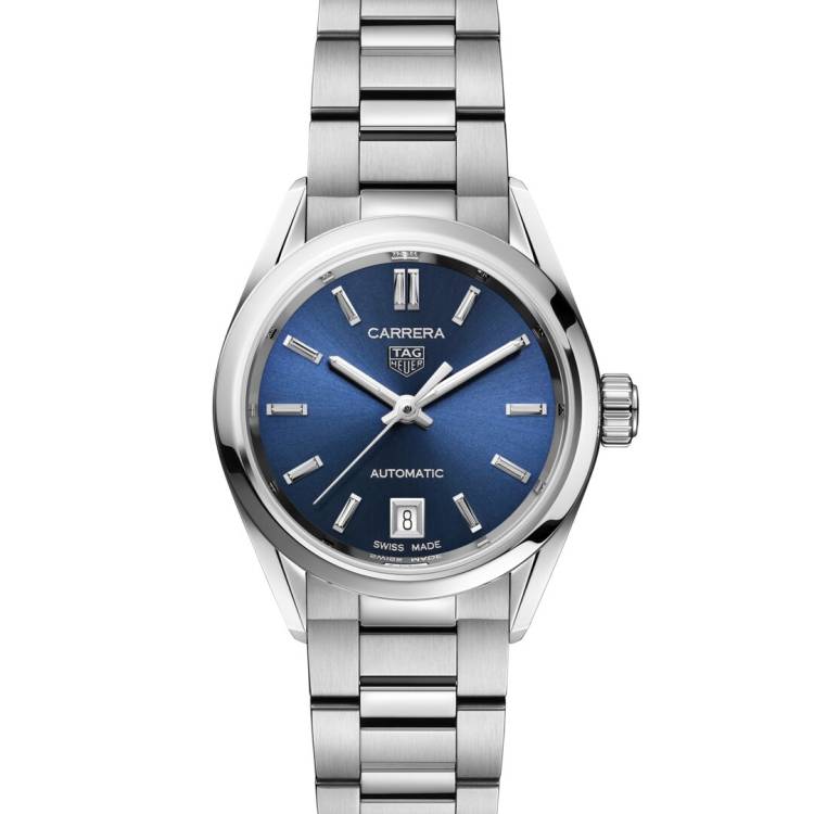 TAG Heuer Watch Carrera Calibre 9 Automatic Ladies - Blue