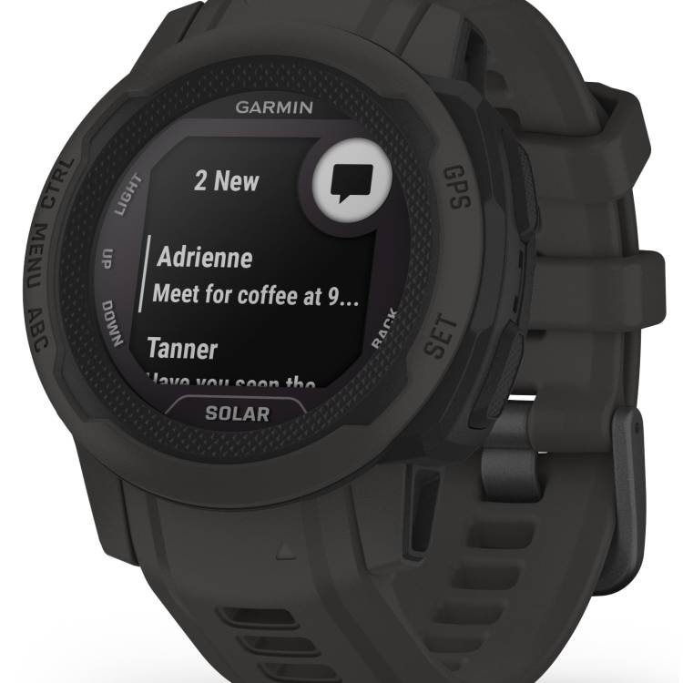 Garmin Watch Instinct 2S Solar GPS Graphite Smartwatch