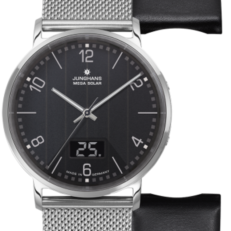 Junghans Watch Milano Mega Solar - Black