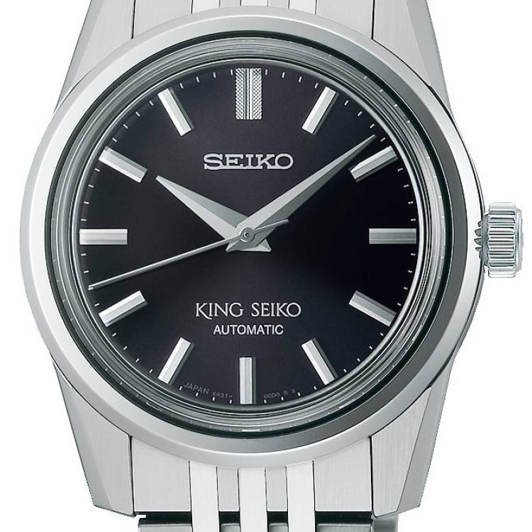 King Seiko Watch Charcoal Grey