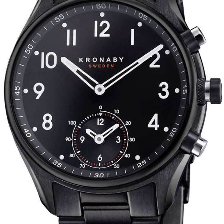Kronaby Watch Apex Smartwatch - Black