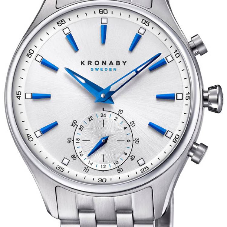 Kronaby Watch Sekel Smartwatch - Silver