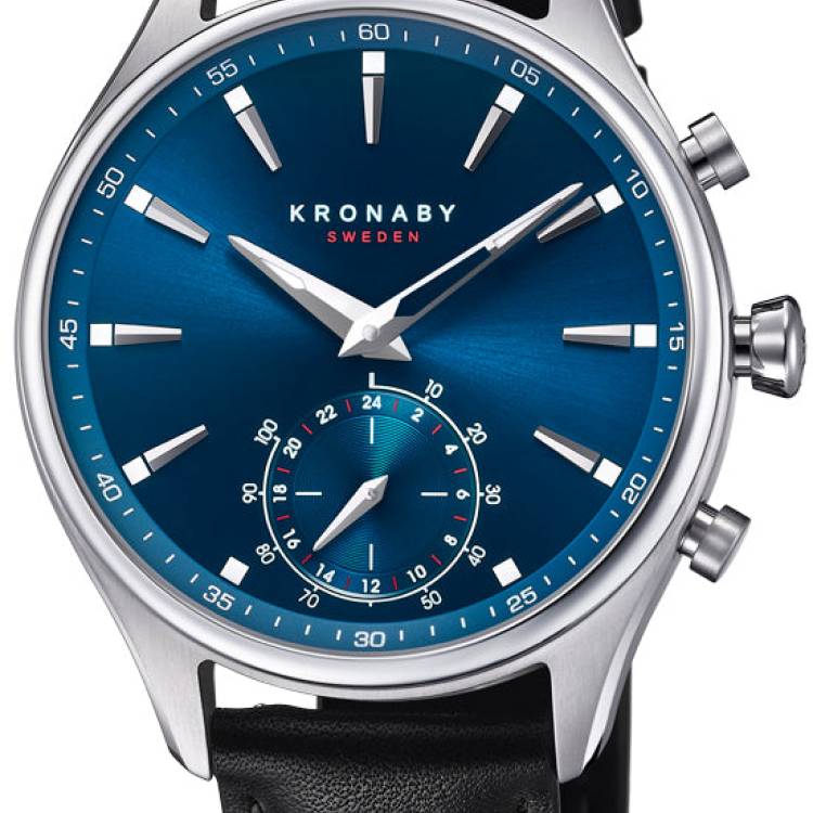 Kronaby Watch Sekel Smartwatch - Blue