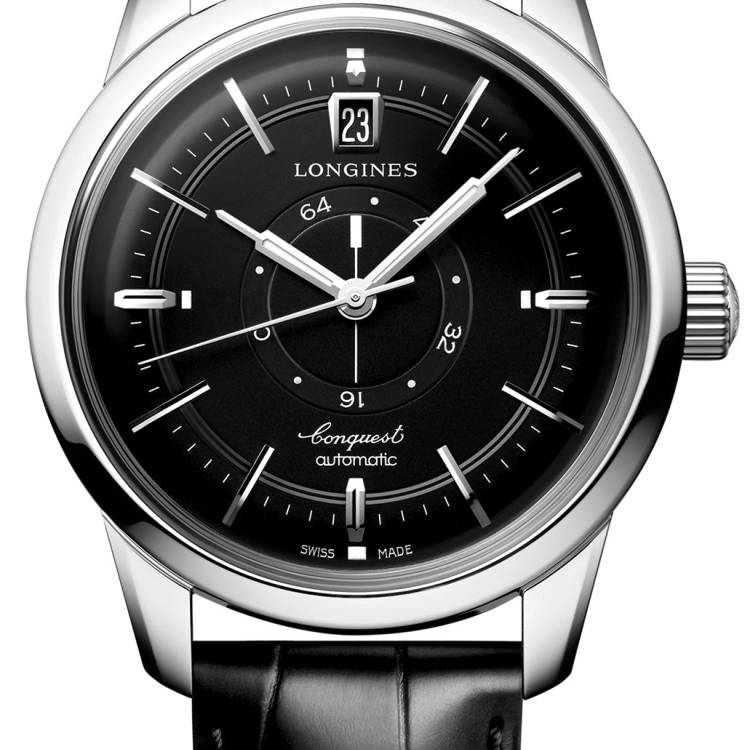 Longines Watch Conquest Heritage Black