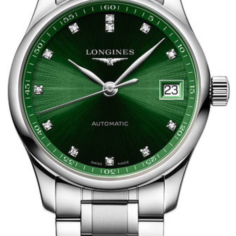 Longines Watch Master Collection Green Ladies