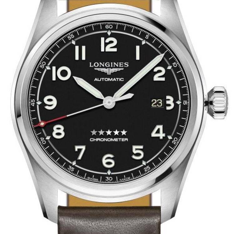 Longines Watch Spirit Mens Prestige Edition - Black