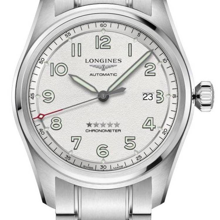 Longines Watch Spirit Mens Prestige Edition - Silver