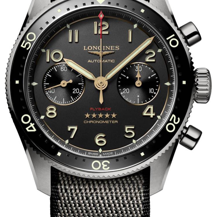 Longines Watch Spirit Flyback Titanium