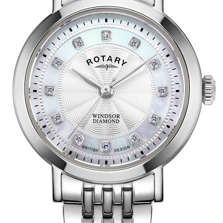 Rotary Watch Windsor Diamond Ladies