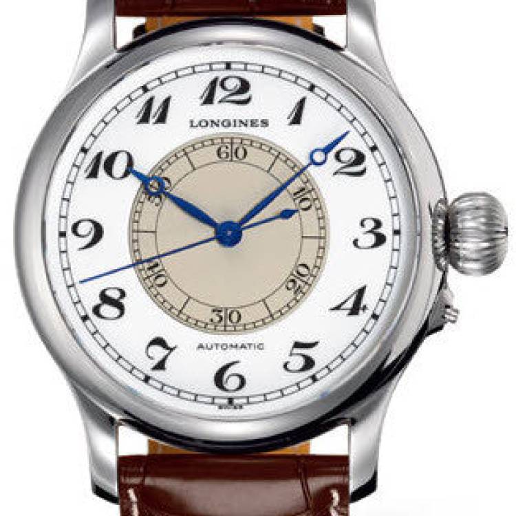 Longines Watch Weems Second Setting Mens - White