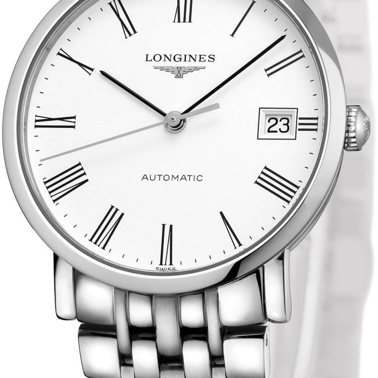 Longines Watch Elegant Collection Mens - White