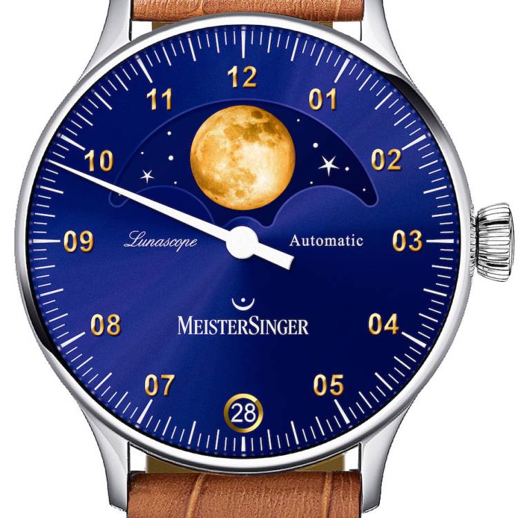 Meistersinger Watch Lunascope