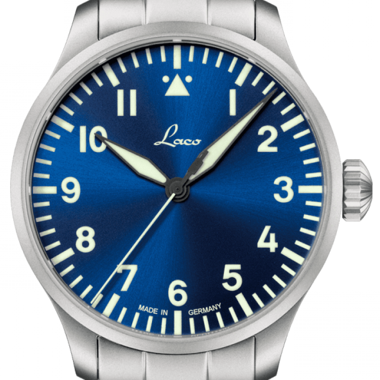 Laco Watch Pilot Basic Augsburg Blue Hour Bracelet