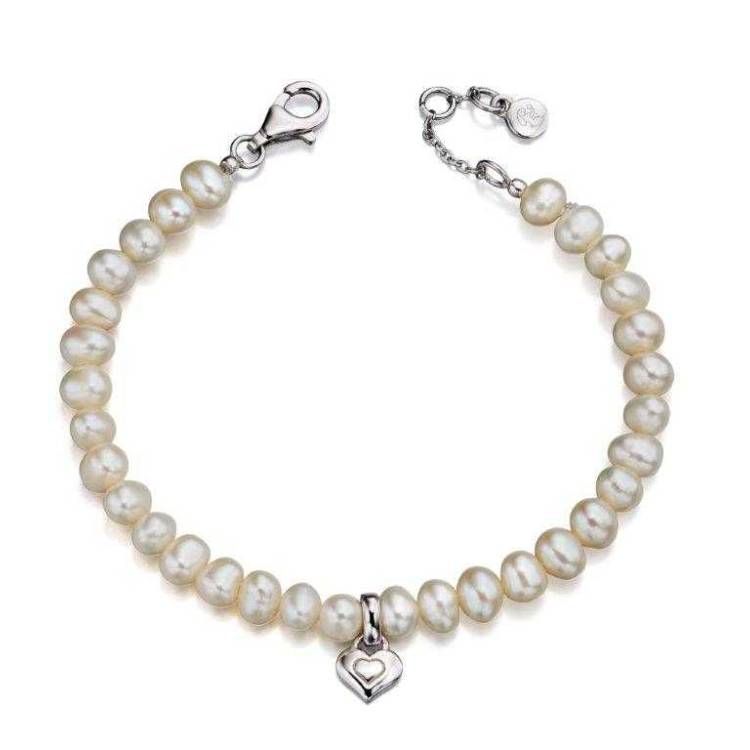 Little Star Marni Sterling Silver Pearl Bracelet - Silver