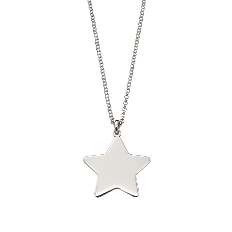 Little Star Victoire Sterling Silver Necklace - Silver